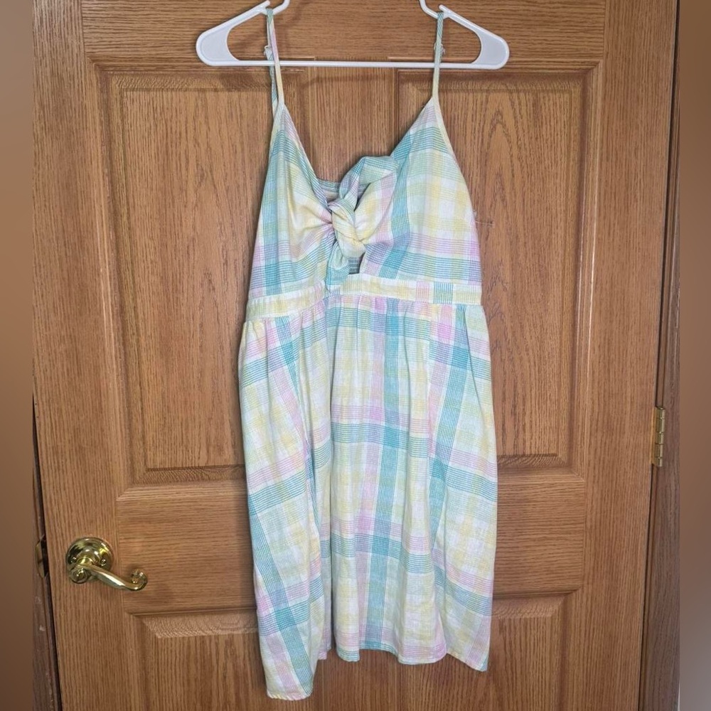 Old navy Pastel Plaid Sundress